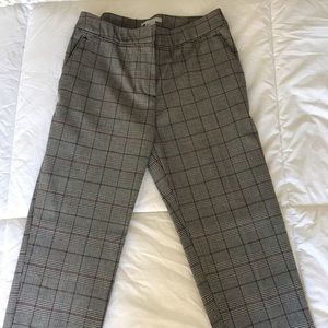 Plaid trousers